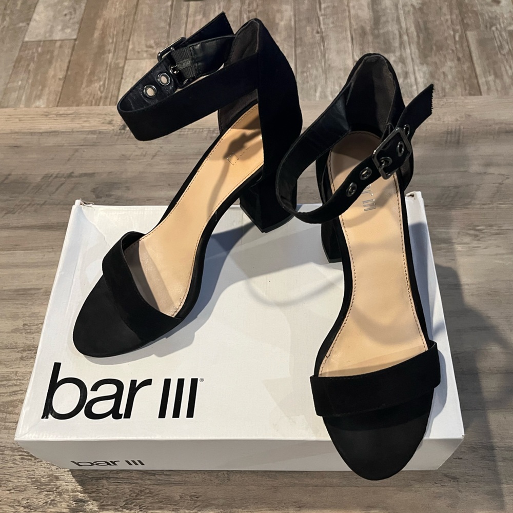 Bar III Mikayla Women’s Ankle Strap Heels